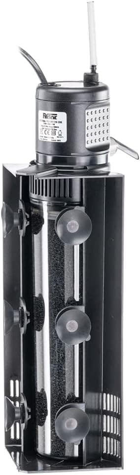 Detalle de Hydor Filtro Interno CRYSTAL 300 per acquari oltre 200 litri, 2 stadi con carbone attivo e kit Venturi