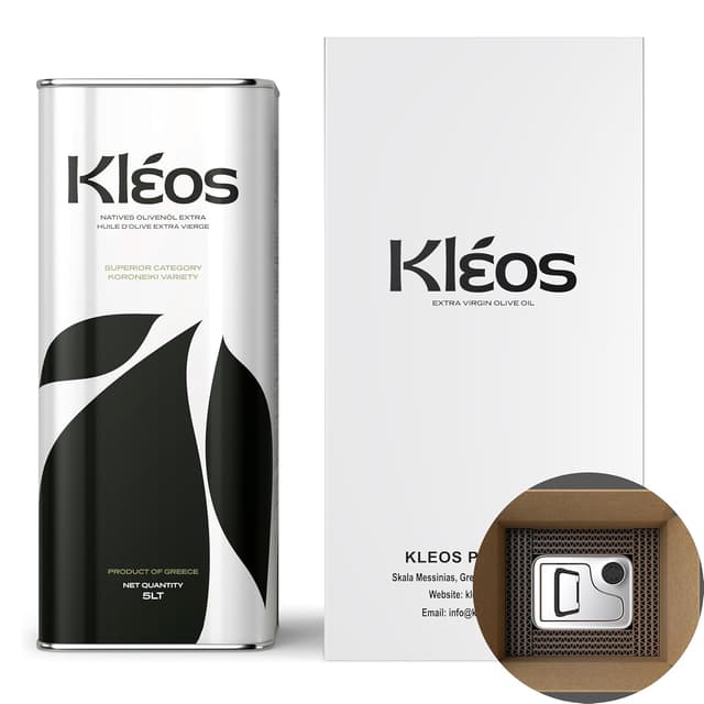 Thumbnail 1 de Kleos Extra Natives Olivenöl 5 l 🫒