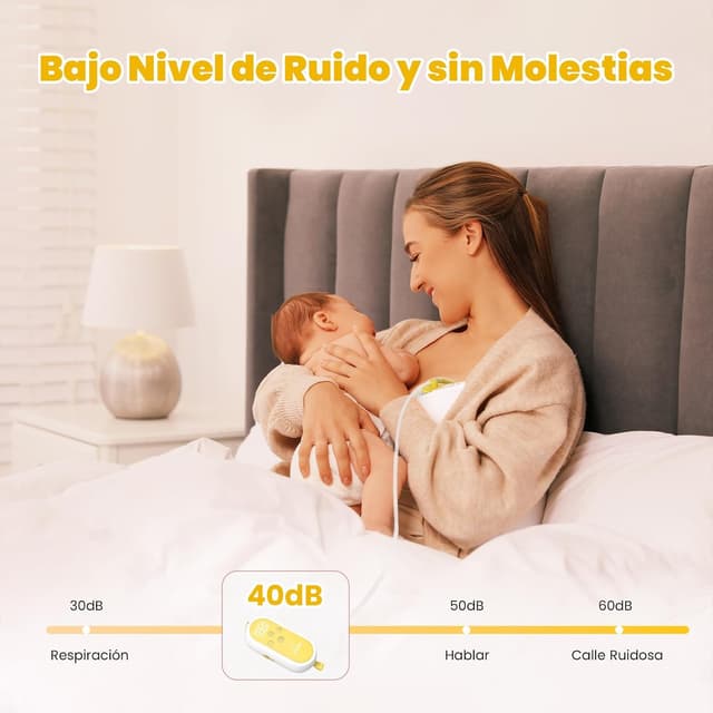 Thumbnail 5 de Saglve Sacaleches Eléctrico manos libres 300mmHg