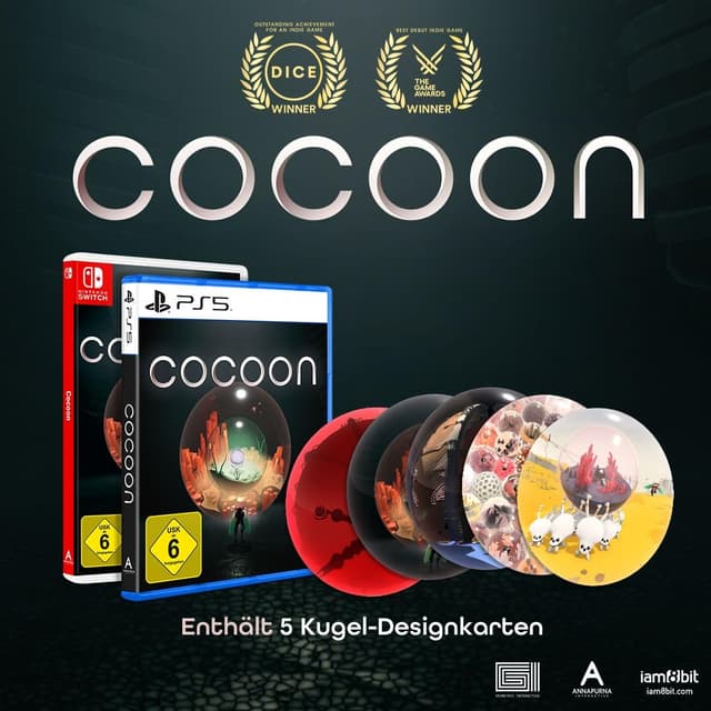 Detalle 2 de Cocoon – PS5 (physische Edition) mit 5 Kugel-Designkarten