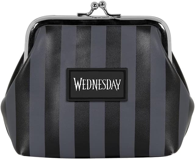 Thumbnail 2 de Wednesday Original-Retro Maxi Coin Purse 13×11 cm