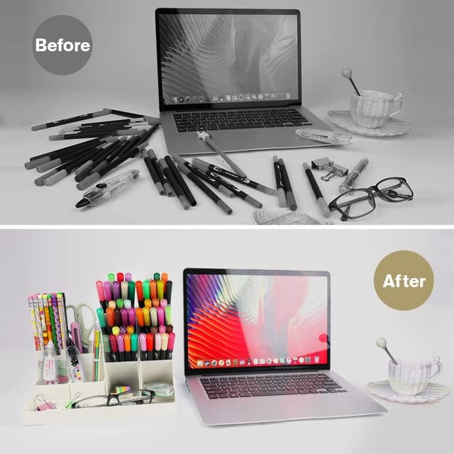 Thumbnail 5 de OFFCUP Organisateur de Bureau lot de 5 đź—‚