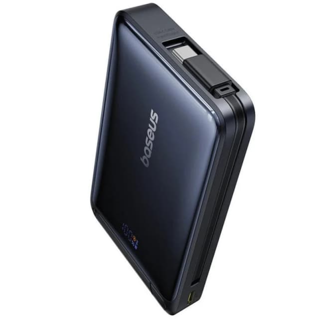 Detalle 2 de Baseus Nomos Soporte y powerbank 10000 mAh 45W inalámbrico