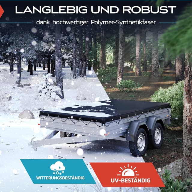 Thumbnail 4 de TRIBURG Anhängernetz Feinmaschig 2,5x3,5