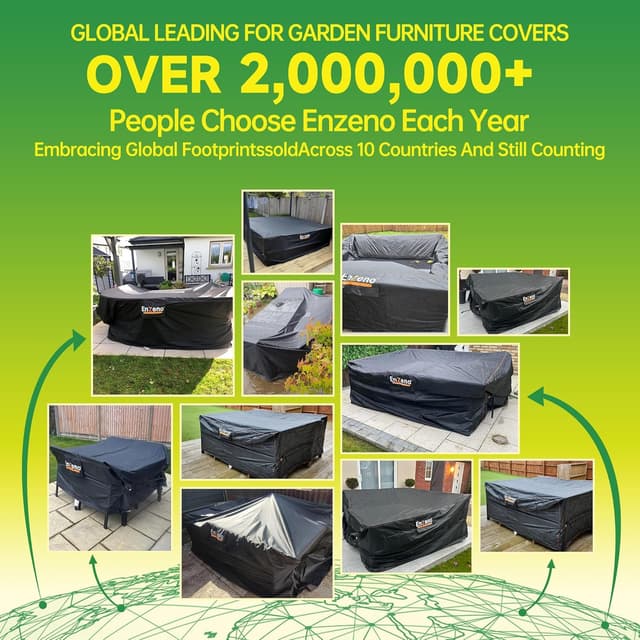 Thumbnail 5 de Enzeno Cube garden table cover 125x125x74 cm