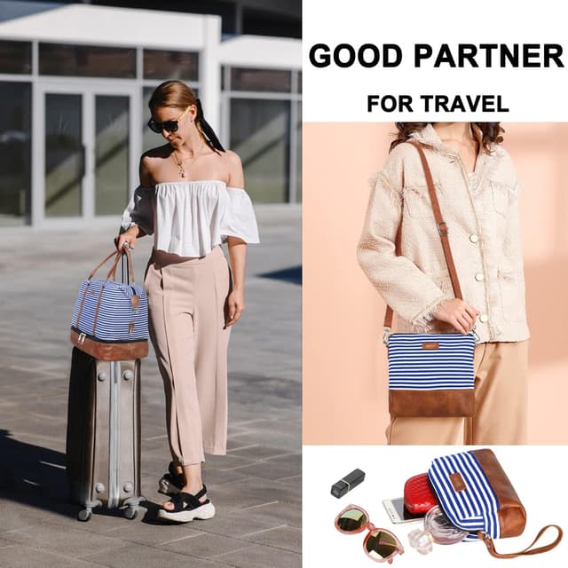 Thumbnail 2 de IBFUN Weekender 21" travel duffel with shoe compartment