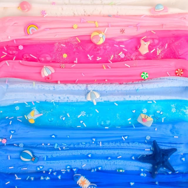 Thumbnail 4 de 6 Pack Slimes Pink & Blue Slime Kit