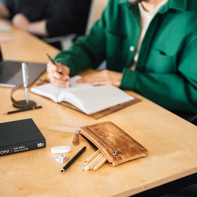 Thumbnail 6 de Moonster Federmäppchen aus Leder