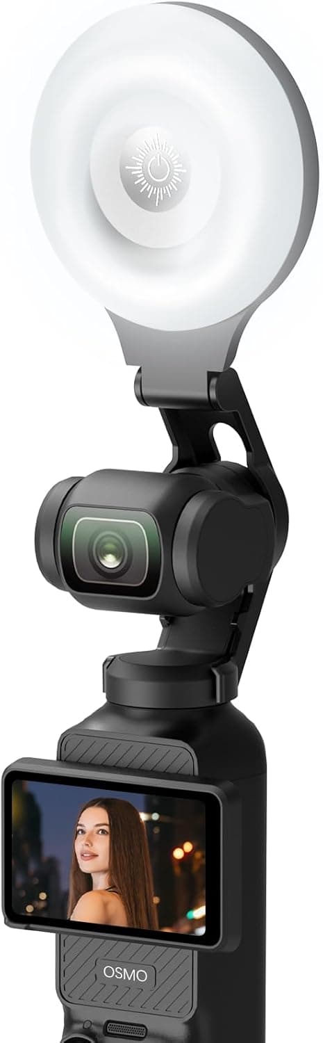 Imagen de AMAZEAR LED Video Fill Light for DJI Osmo Pocket 3, CRI≥95 en OfertitasTOP