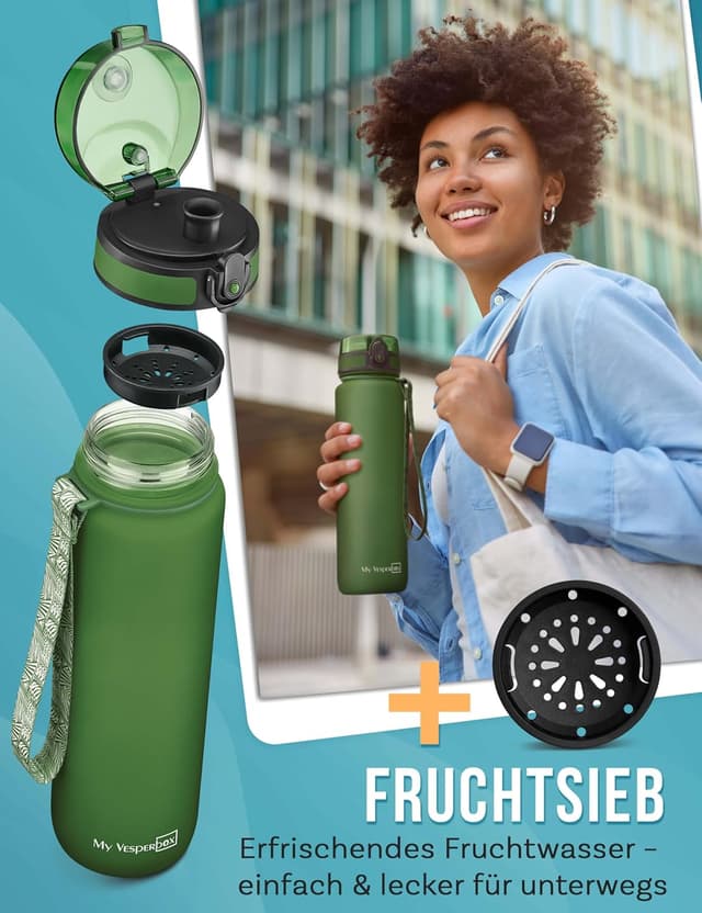 Detalle 2 de My Vesperbox Trinkflasche Kinder 750ML đ„€