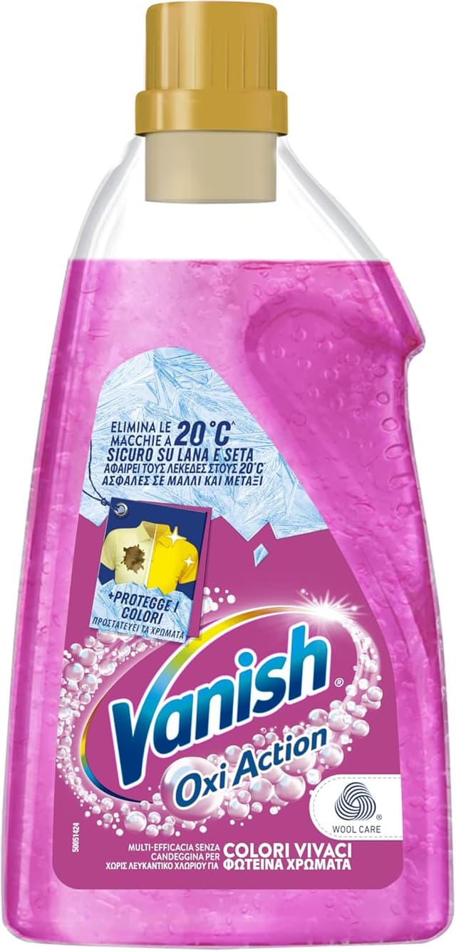 Imagen de VANISH Oxi Action Multipower Gel Rosa 1,5L en OfertitasTOP