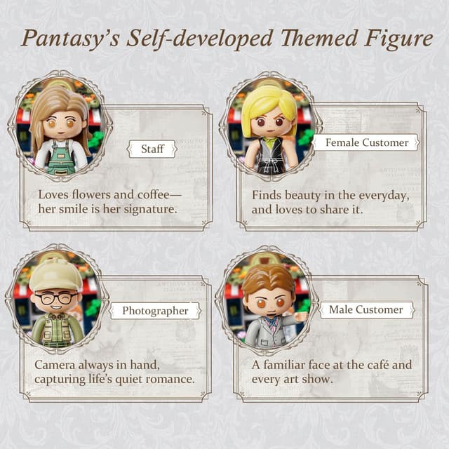 Thumbnail 4 de PANTASY Blossom Café 2826 Teile Architektur-Set