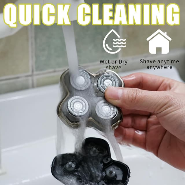 Detalle 1 de Shaver 4-Head Replacement Blade for Skull Pitbull