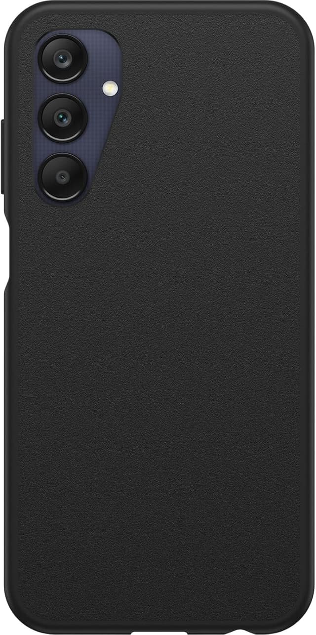 Detalle 2 de OtterBox React Series Cover per Samsung Galaxy A25 5G: ultrasottile, antiurto e testata MIL-STD 810G (Nero)