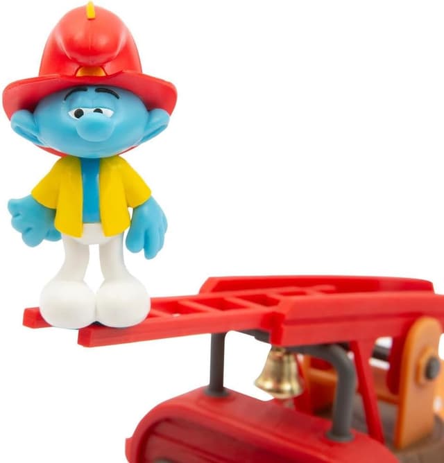 Thumbnail 4 de Giochi Preziosi I Puffi Playset Camion dei Pompieri con Puffo 5,5 cm 🚒