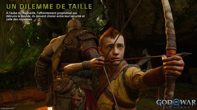 Detalle de God of War Ragnarök sur PS4 (édition standard) – Version physique Sony