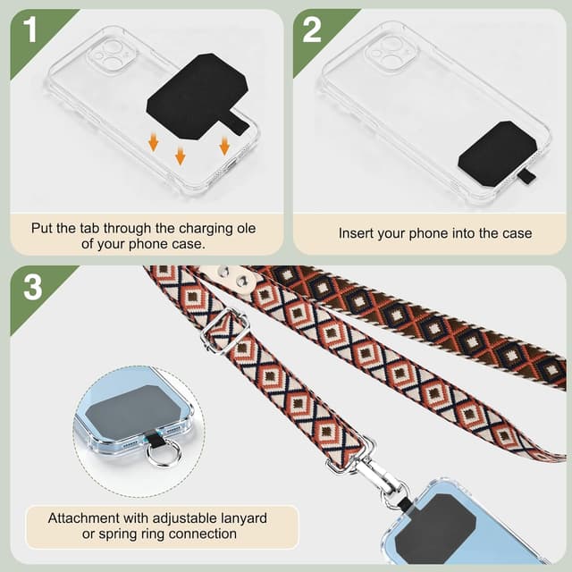 Thumbnail 6 de KTUEOV Cordon Telephone Portable 44–70 cm