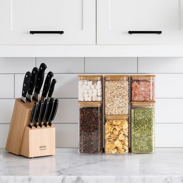 Thumbnail 4 de ComSaf Glass Storage Canister Set 6-Pack đź«™