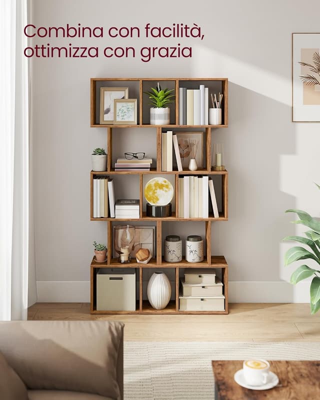 Thumbnail 4 de VASAGLE LBC462K01 Libreria 24 x 40 x 159 cm