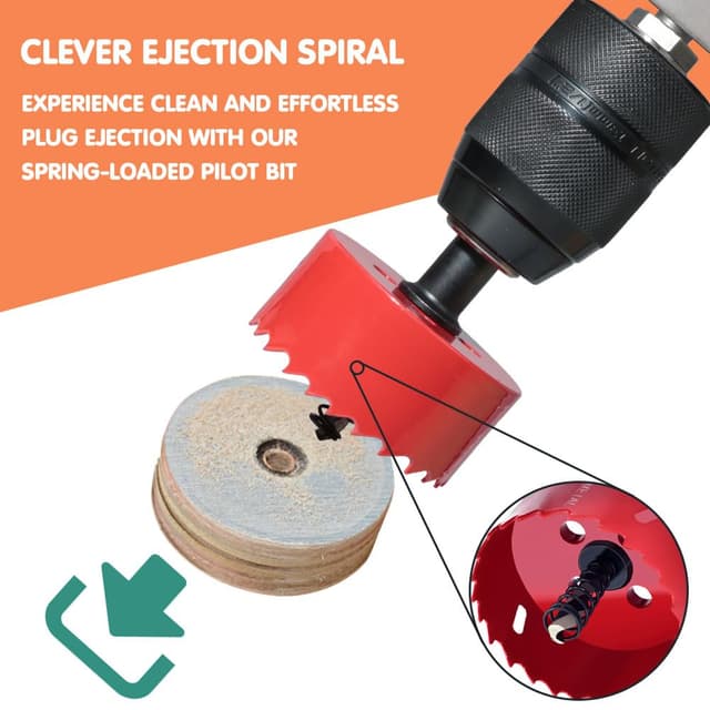 Detalle de GARHWAL Bi-Metal Hole Saw 200mm