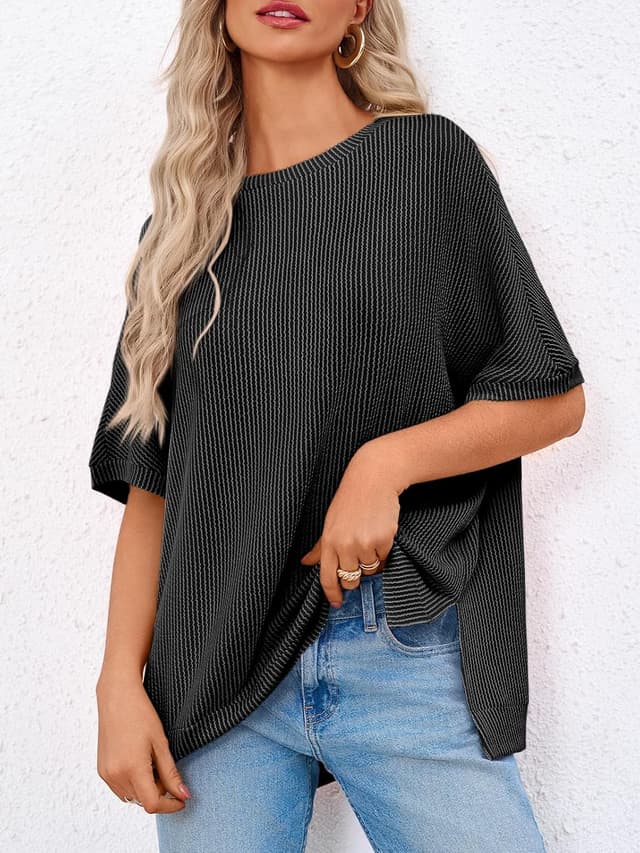 Detalle 1 de Tankaneo Women's Oversized T Shirt