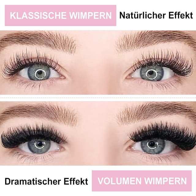 Detalle 2 de C Curl Einzelwimpern 1:1 0,15 mm