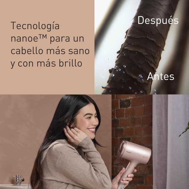 Detalle 2 de Panasonic EH-NA7M-P825 secador nanoe 1600 W