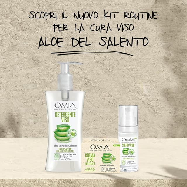 Thumbnail 6 de Omia Gel Detergente Viso Aloe Vera 3 x 200 ml