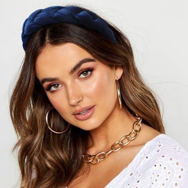 Thumbnail 4 de DRESHOW bandeau tressé velours