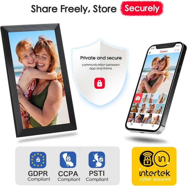 Thumbnail 5 de Frameo 15.6" digital photo frame 32GB