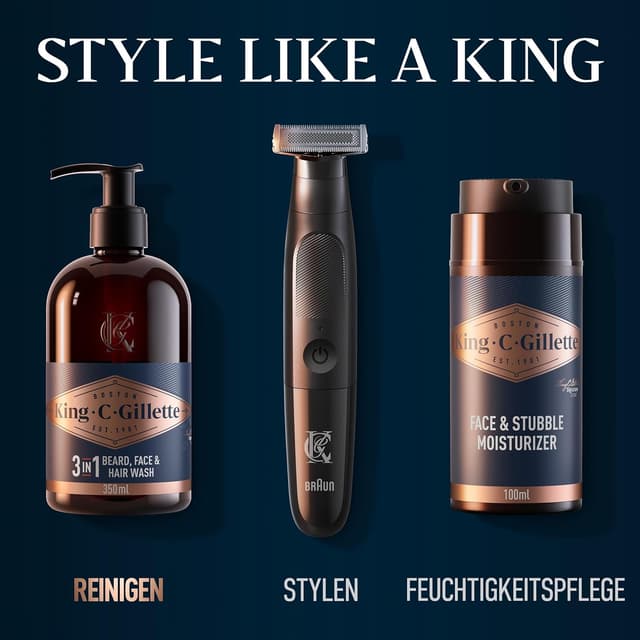Thumbnail 6 de King C. Gillette 3‑in‑1 Waschgel 350 ml