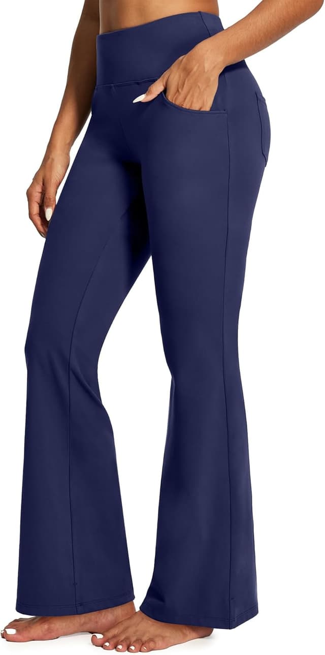 Detalle de IUGA Yoga Pants Wide Leg 4 Pockets