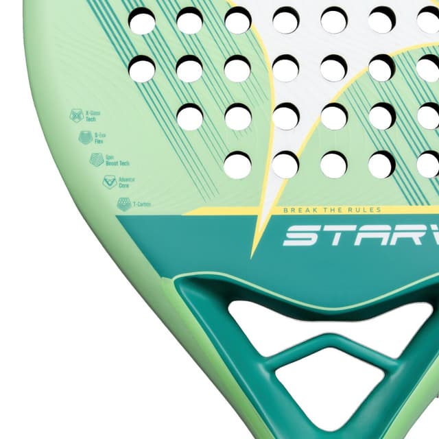 Detalle de Starvie Nyra Lite pala de pádel