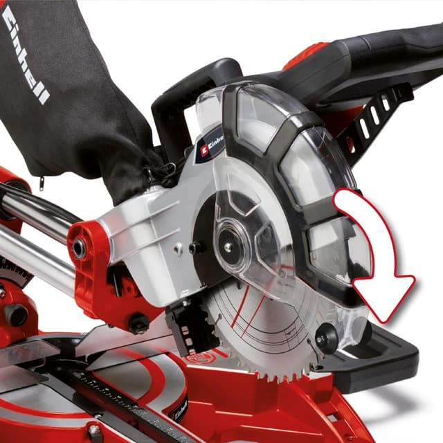 Thumbnail 6 de Einhell TC-SM 2131/1 Dual scie à onglet 1 800 W