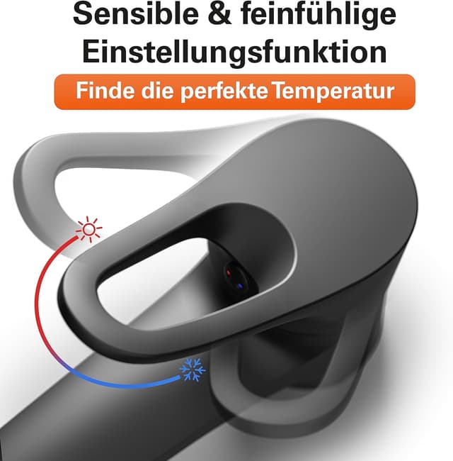 Thumbnail 3 de EISL NI075VEB VERONA Grifo monomando para lavabo, negro mate 🚰