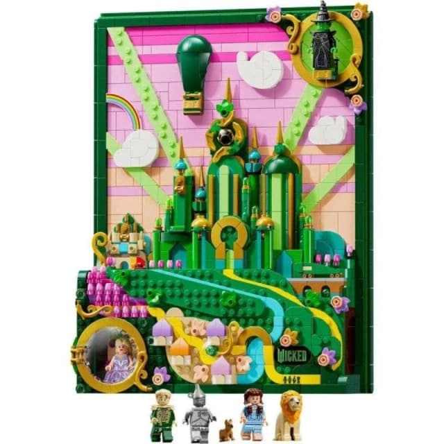 Thumbnail 3 de Lego 75685 Wicked Arte Mural Emerald City 1.518 piezas 🧱