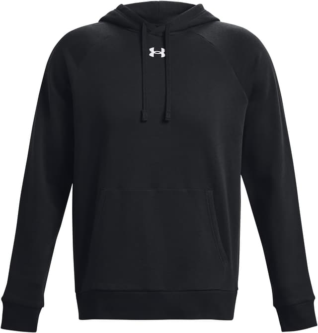 Detalle de Under Armour Men’s UA Rival Fleece Hoodie Shirt (Black)