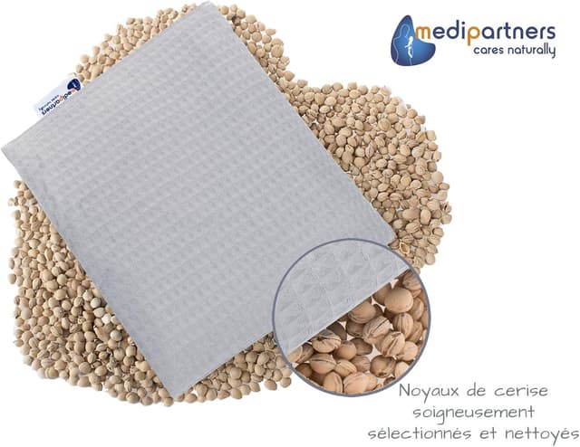 Detalle 2 de Bouillotte noyaux de cerise 20x25 cm
