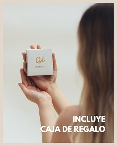 Detalle de GD GOOD.designs set de 3 pulseras para mujer en oro de 18K (chapadas) y acero inoxidable 316L