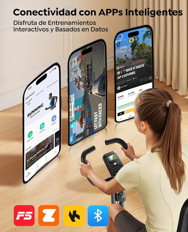 Thumbnail 1 de Toputure 2026 Bicicleta Estática Plegable