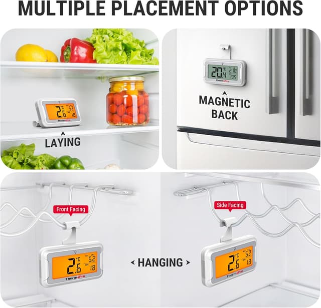 Thumbnail 6 de ThermoPro Thermometer für Kühlschrank, -30 bis 50 °C