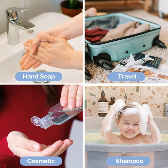 Thumbnail 6 de BillyBath Botellas de viaje 100 ml 6 un. con 2 embudos