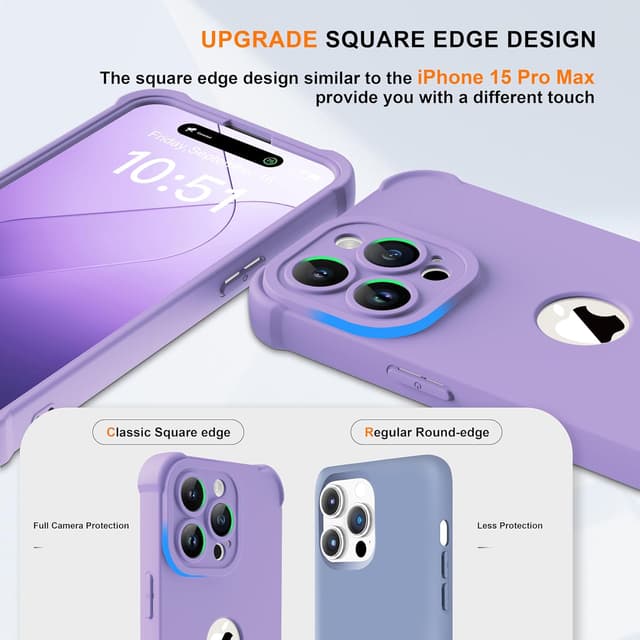 Detalle 2 de iPhone 15 Pro Max case 6.7 inch, lilac