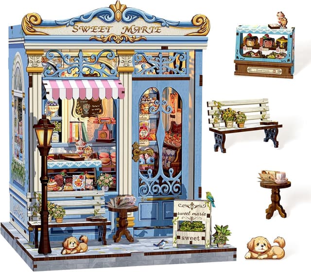 Imagen de Cunfun Book Nook Kit Sweet Marie 242 pezzi en OfertitasTOP