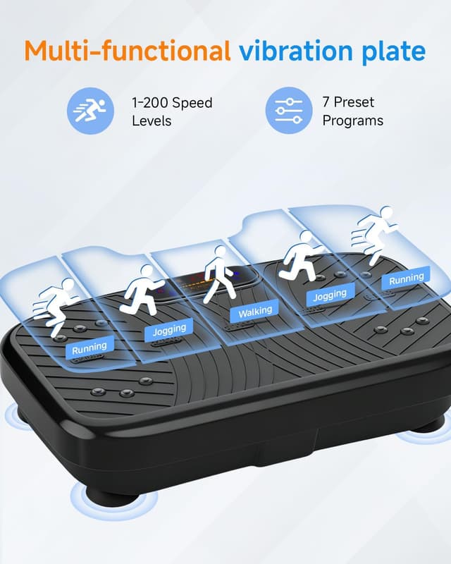 Detalle de GDCOO Vibration Plate Exercise Machine 1-200