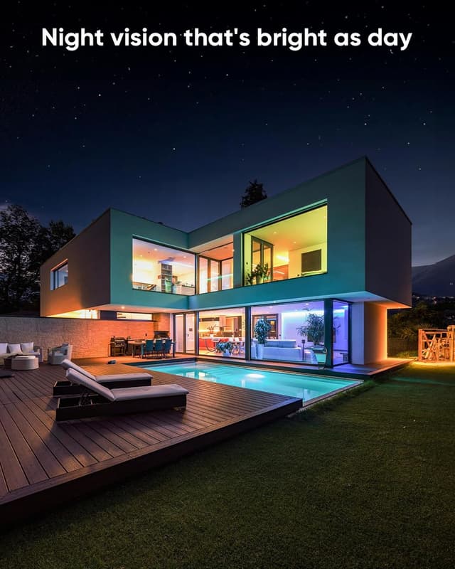 Detalle de SANNCE Telecamera PoE esterna 2K 3MP