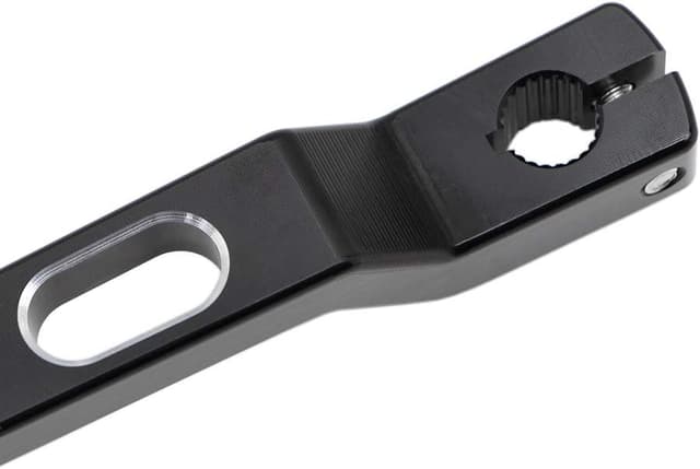 Thumbnail 6 de DreamSeek Heel Toe Gear Shift Lever + Shift Peg (Black) for Harley FL Softail/Touring & Tri Glide Trikes