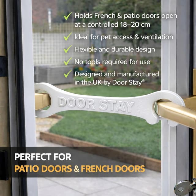 Detalle 2 de Door Stay French door stay, 18–20 cm opening