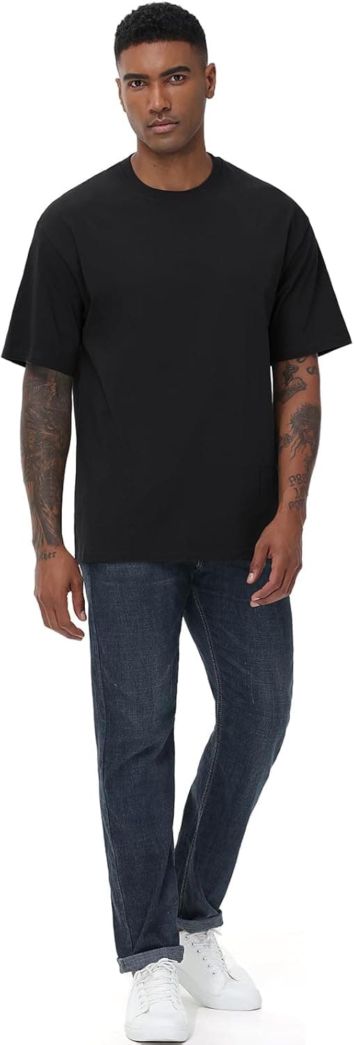 Detalle 2 de T-Shirts Herren Basic Baumwolle 180 g