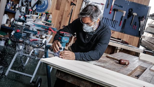 Detalle 1 de Bosch fraise à araser PRO pour roulement inférieur (araser le bois, emmanchement 8 mm, Ø 12,7 mm)